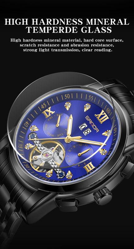 Sanda 7005 Watch Glass Overview