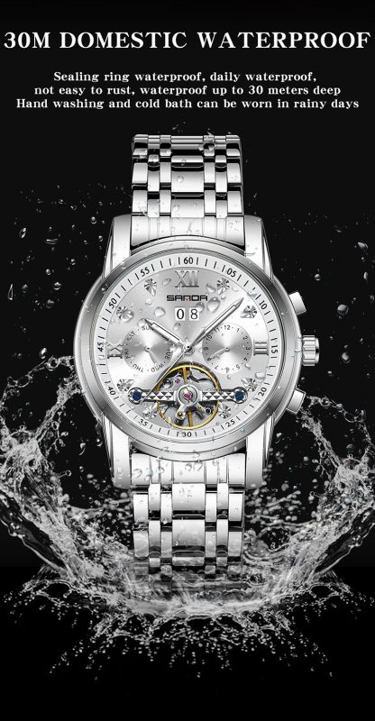 Sanda 7005 Watch Waterproof Overview