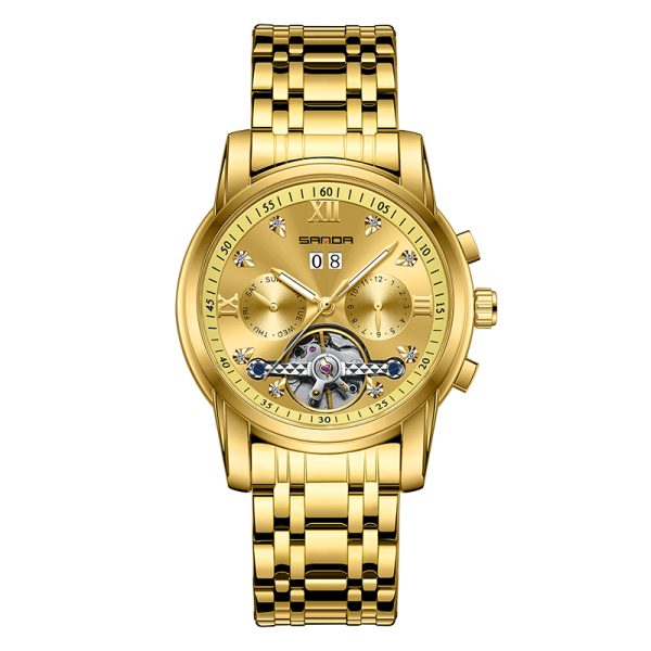 Snada 7005 watch Gold