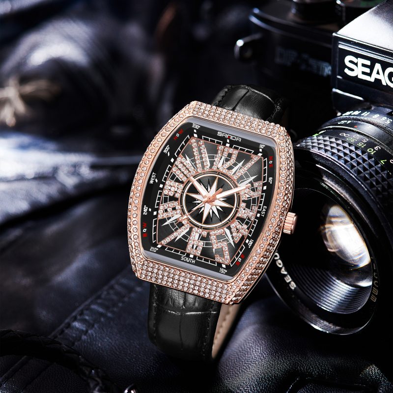 sanda quartz watch