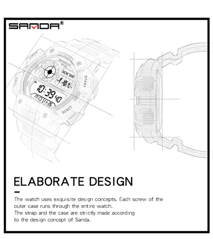 Sanda 6009 Precision Craftsmanship Features