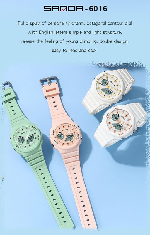 SANDA 6016 watch details