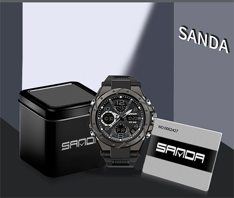 Sanda 6008 watch packaging display