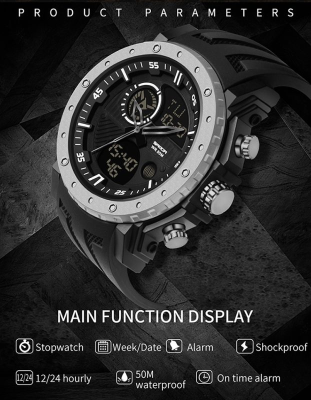 Sanda 6012 main function display