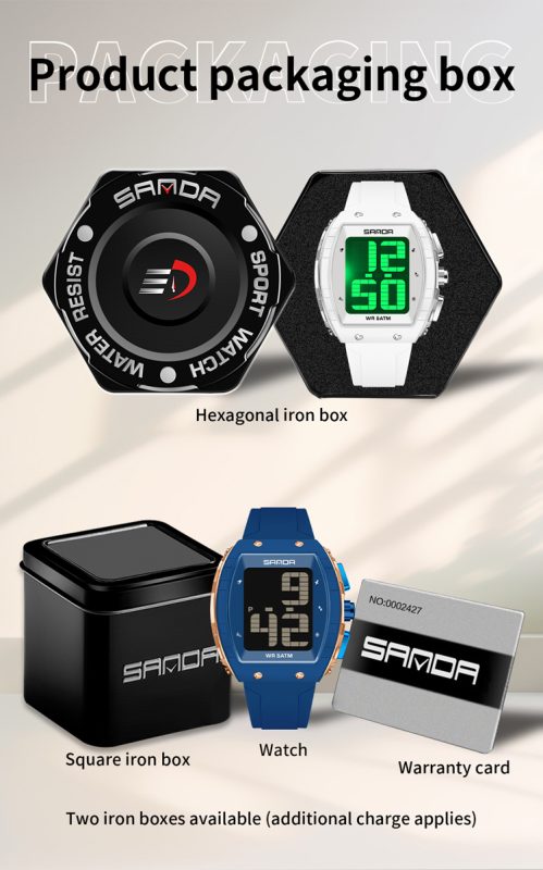 SANDA 6222 watch Packaging Display