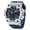 SANDA 6225 watch White and Blue