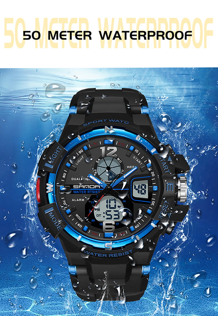 50M Water Resistant