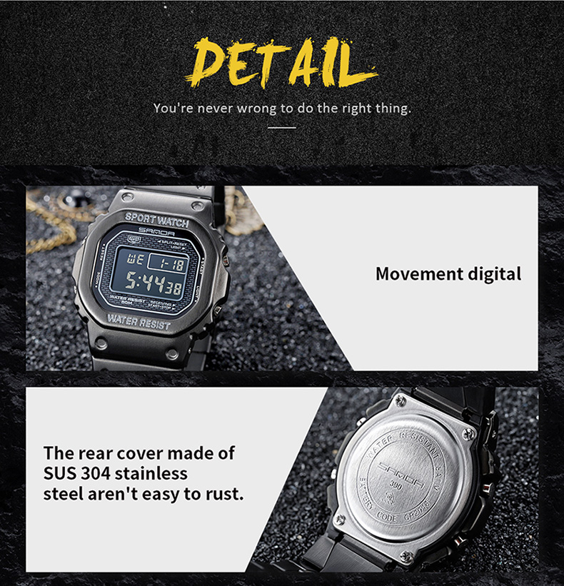 SANDA 390 watch Product Details