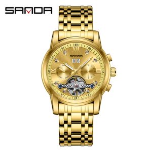 SANDA 7005 watch Gold