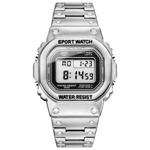 SANDA 390 watch Silver