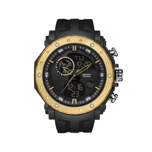 SANDA 6012 watch Black & Gold